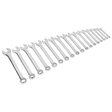 Sealey S01052 Siegen Combination Spanner Set 18pc