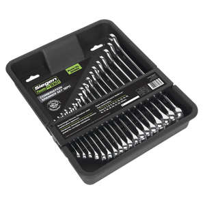 Sealey S01052 Siegen Combination Spanner Set 18pc - additional view 2