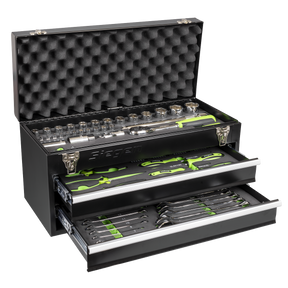 Sealey S01055 Siegen Portable Tool Chest 2 Drawer with Tool Kit 90pc