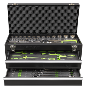 Sealey S01055 Siegen Portable Tool Chest 2 Drawer with Tool Kit 90pc - additional view 8