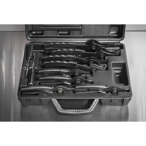 Sealey S01064 Siegen Internal/External Circlip Pliers Set 10pc - additional view 2