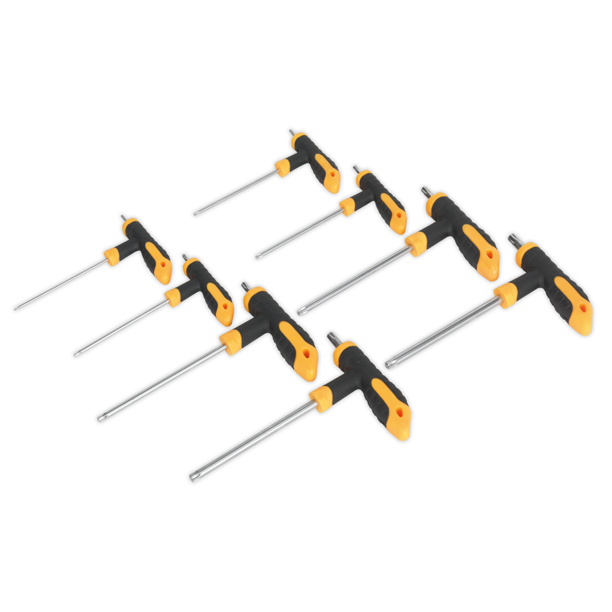 Sealey S01070 Siegen T-Handle TRX-Star* Key Set 8pc