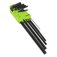 Sealey S01092 Extra-Long Hex Key Set 9pc