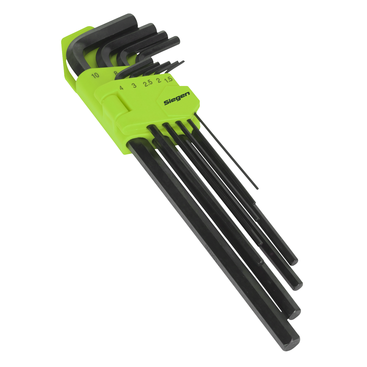Sealey S01092 Extra-Long Hex Key Set 9pc