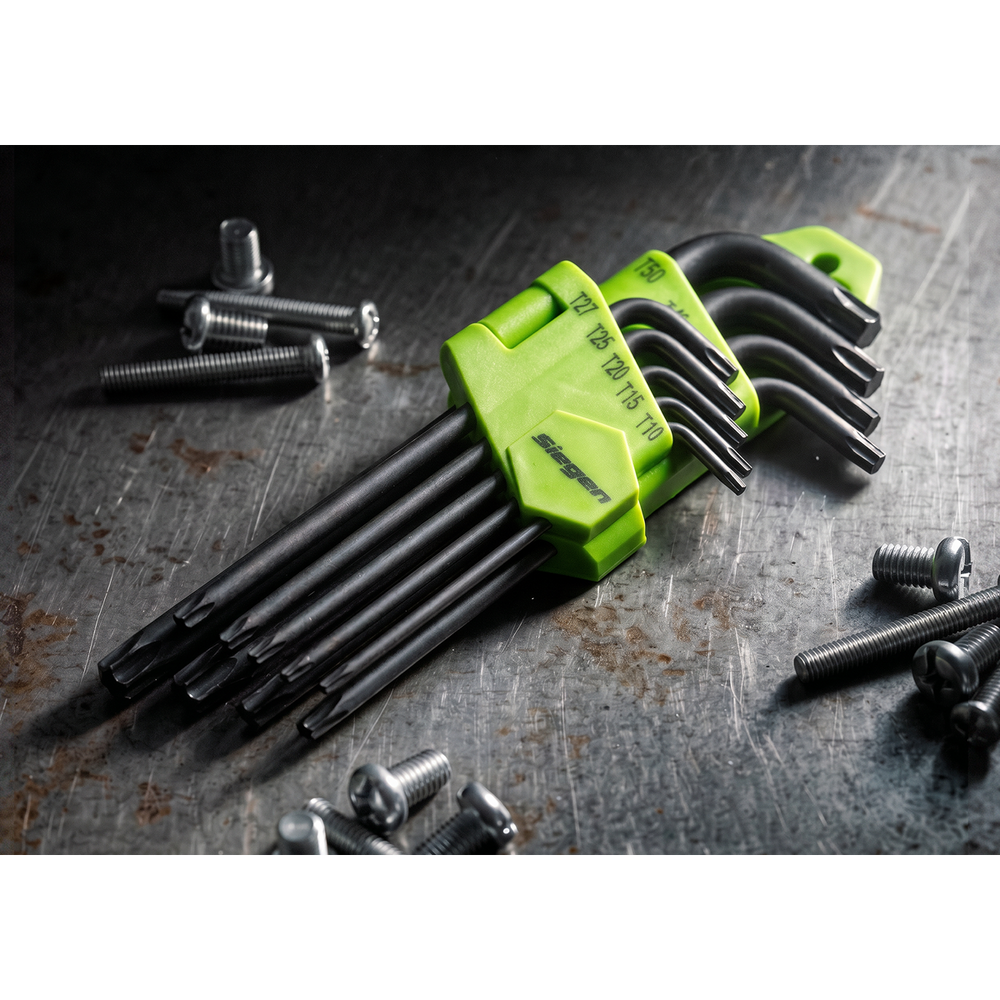Sealey S01095 Long TRX-Star* Key Set 9pc - additional view 7