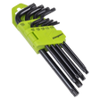 Sealey S01095 Long TRX-Star* Key Set 9pc