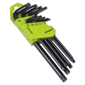 Sealey S01095 Long TRX-Star* Key Set 9pc