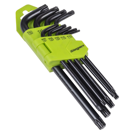 Sealey S01095 Long TRX-Star* Key Set 9pc