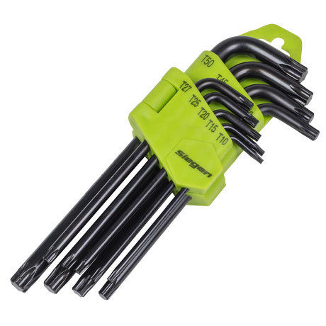 Sealey S01095 Long TRX-Star* Key Set 9pc - additional view 2