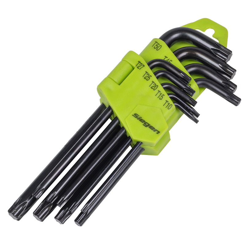 Sealey S01095 Long TRX-Star* Key Set 9pc - additional view 2