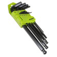 Sealey S01098 Siegen Imperial Long Ball-End Hex Key Set 9pc