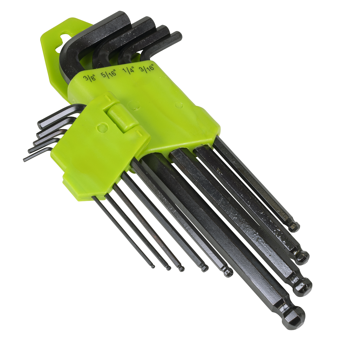 Sealey S01098 Siegen Imperial Long Ball-End Hex Key Set 9pc - additional view 3