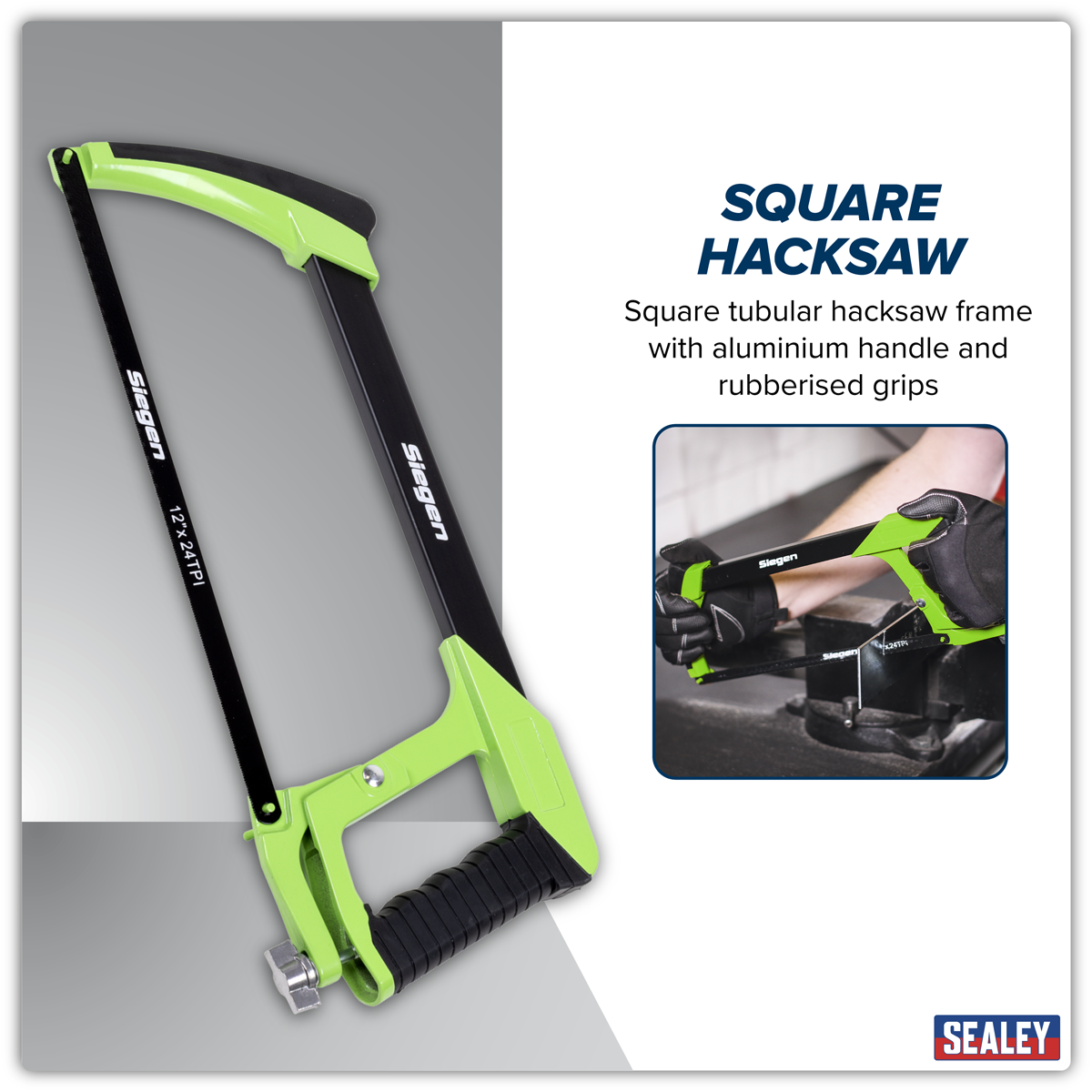 Sealey S01101 Siegen Engineer's Hacksaw 300mm - additional view 5