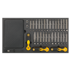 Sealey S01126 Siegen Specialised Bit Set & Folding Hex Keys with Tool Tray 192pc - additional view 3
