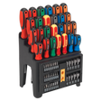 Sealey S01152 Siegen Screwdriver, Bit & Nut Driver Set 61pc