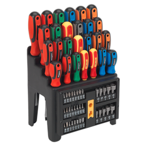 Sealey S01152 Siegen Screwdriver, Bit & Nut Driver Set 61pc