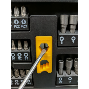 Sealey S01152 Siegen Screwdriver, Bit & Nut Driver Set 61pc - additional view 6