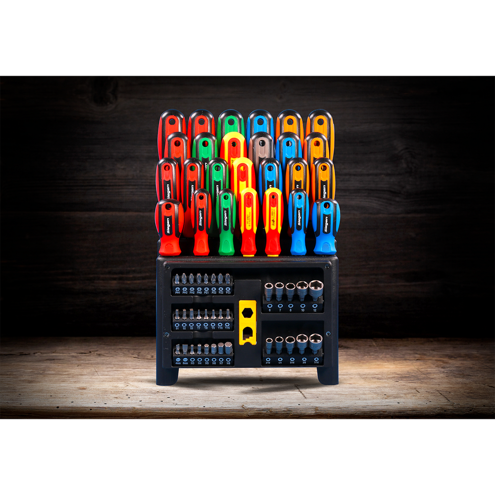 Sealey S01152 Siegen Screwdriver, Bit & Nut Driver Set 61pc - additional view 3