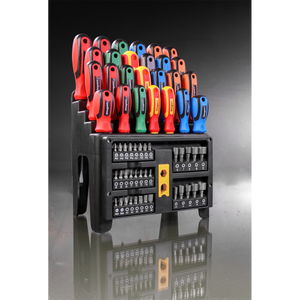 Sealey S01152 Siegen Screwdriver, Bit & Nut Driver Set 61pc - additional view 2