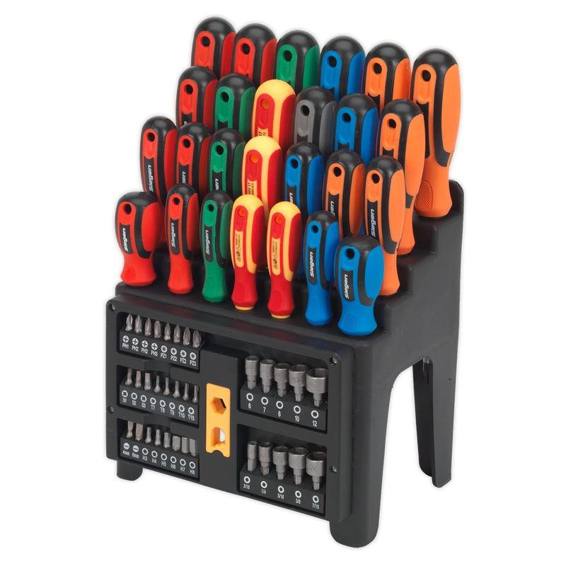 Sealey S01152 Siegen Screwdriver, Bit & Nut Driver Set 61pc - additional view 4