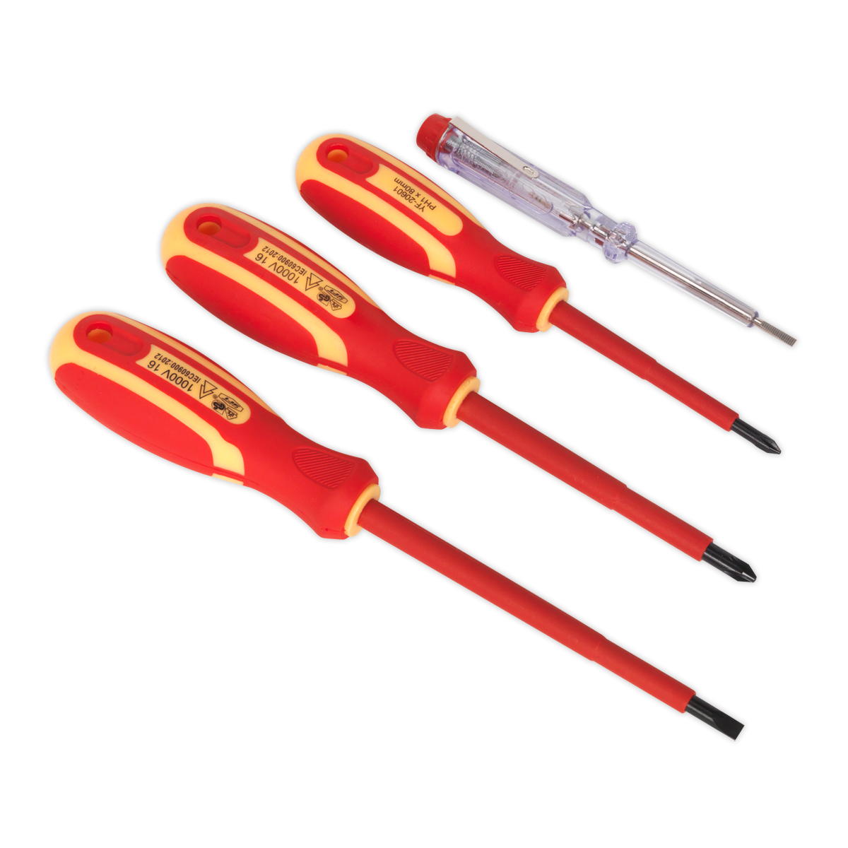 Sealey S01155 Siegen Electrician's Screwdriver Set 4pc - VDE Approved - additional view 2