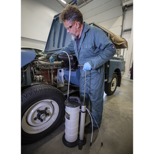Sealey S01167 Manual Vacuum Oil & Fluid Extractor 9L - additional view 3