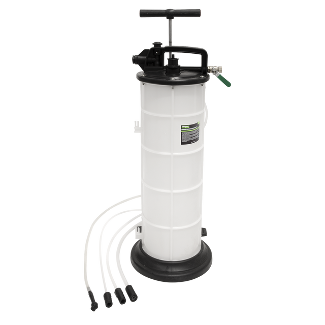 Sealey S01168 Manual/Air Vacuum Oil & Fluid Extractor 9L
