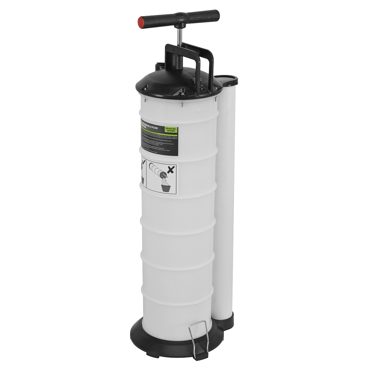 Sealey S01169 Manual Vacuum Oil & Fluid Extractor Pump 6.5L