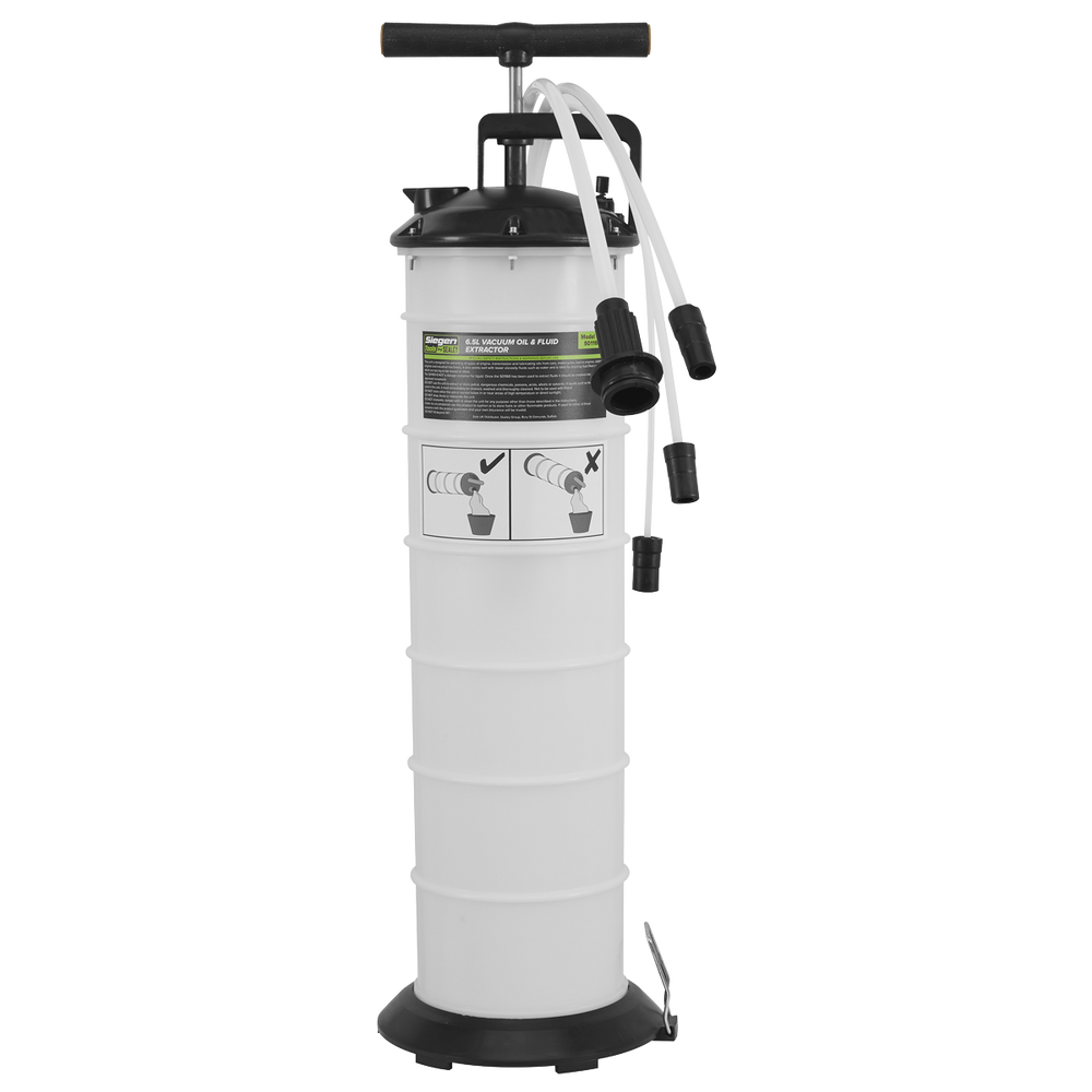 Sealey S01169 Manual Vacuum Oil & Fluid Extractor Pump 6.5L - additional view 4