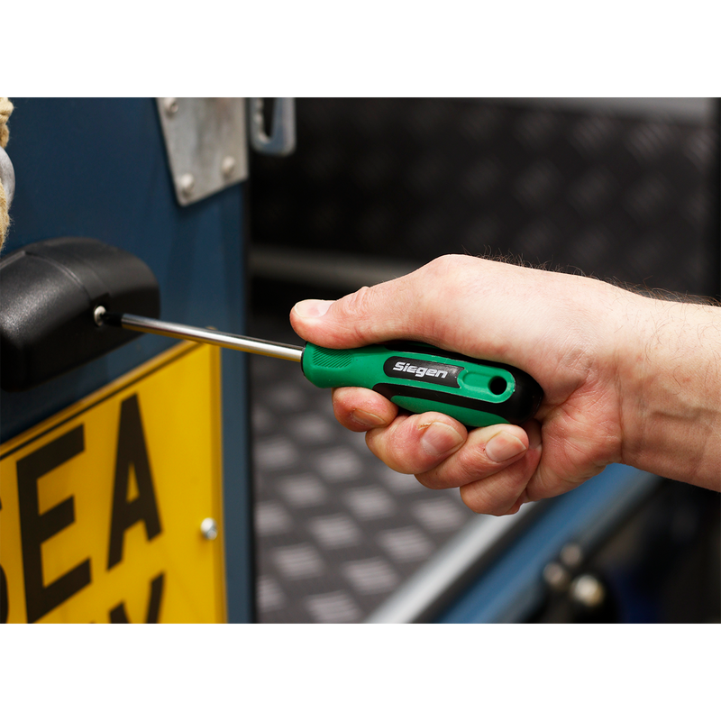 Sealey S01186 Siegen Pozi Screwdriver #2 x 100mm - additional view 4