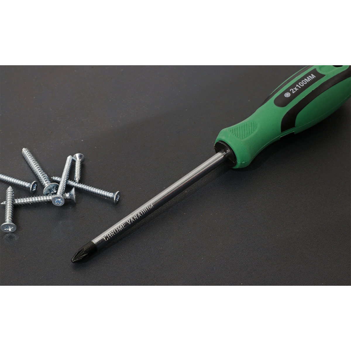 Sealey S01186 Siegen Pozi Screwdriver #2 x 100mm - additional view 6
