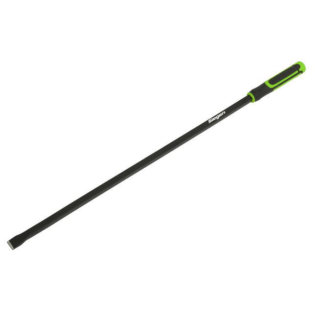 Sealey S01191 Siegen Heavy-Duty Straight Pry Bar with Hammer Cap 900mm