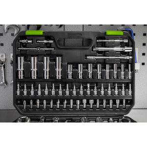 Sealey S01210 Siegen Socket Set 1/4" & 1/2"Sq Drive 94pc - additional view 5