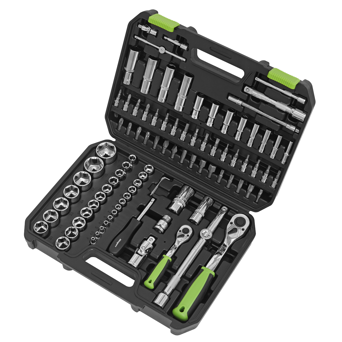 Sealey S01210 Siegen Socket Set 1/4" & 1/2"Sq Drive 94pc - additional view 3