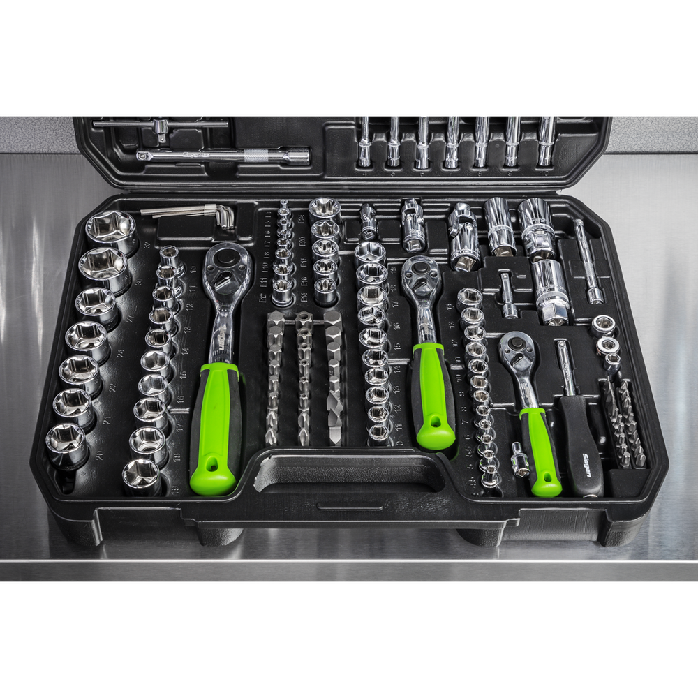 Sealey S01211 Siegen Socket Set 1/4", 3/8" & 1/2"Sq Drive 171pc - additional view 4