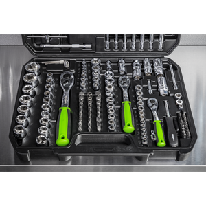 Sealey S01211 Siegen Socket Set 1/4", 3/8" & 1/2"Sq Drive 171pc - additional view 4