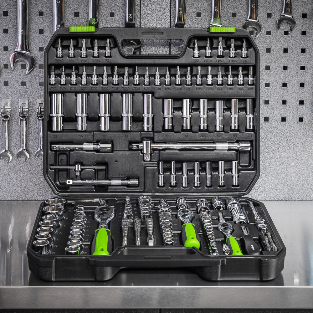 Sealey S01211 Siegen Socket Set 1/4", 3/8" & 1/2"Sq Drive 171pc - additional view 7