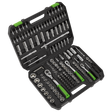Sealey S01211 Siegen Socket Set 1/4", 3/8" & 1/2"Sq Drive 171pc