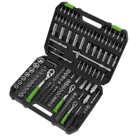 Sealey S01211 Siegen Socket Set 1/4", 3/8" & 1/2"Sq Drive 171pc - additional view 2