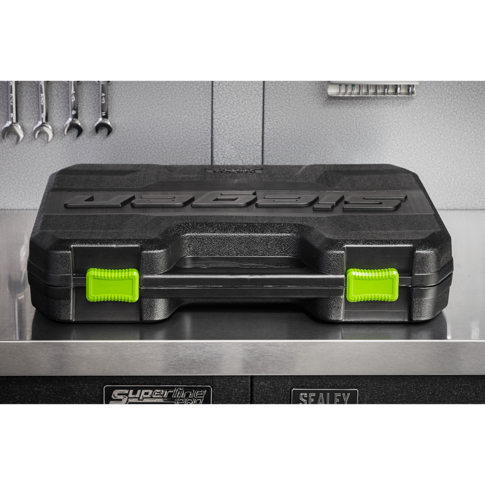Sealey S01212 Siegen Socket Set 1/4", 3/8" & 1/2"Sq Drive 219pc - additional view 8
