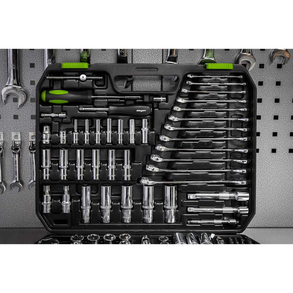 Sealey S01212 Siegen Socket Set 1/4", 3/8" & 1/2"Sq Drive 219pc - additional view 11