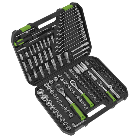 Sealey S01212 Siegen Socket Set 1/4", 3/8" & 1/2"Sq Drive 219pc