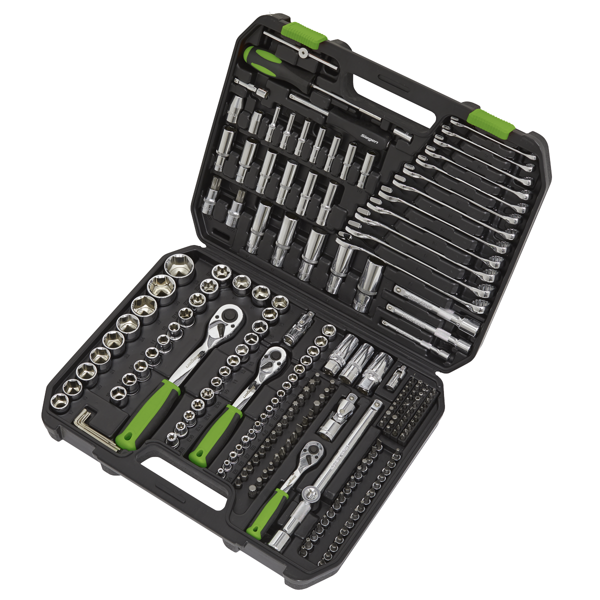 Sealey S01212 Siegen Socket Set 1/4", 3/8" & 1/2"Sq Drive 219pc - additional view 2