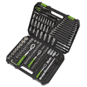 Sealey S01212 Siegen Socket Set 1/4", 3/8" & 1/2"Sq Drive 219pc - additional view 2