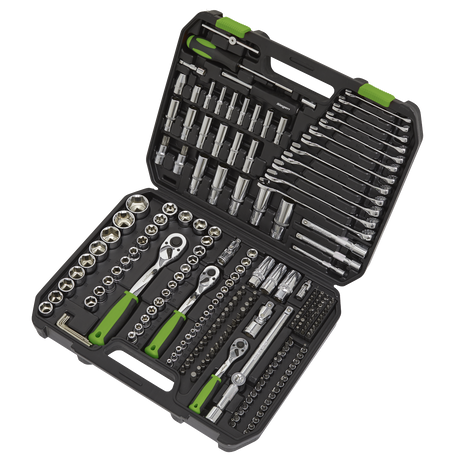 Sealey S01212 Siegen Socket Set 1/4", 3/8" & 1/2"Sq Drive 219pc - additional view 2