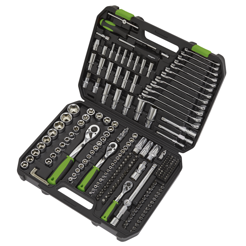 Sealey S01212 Siegen Socket Set 1/4", 3/8" & 1/2"Sq Drive 219pc - additional view 2