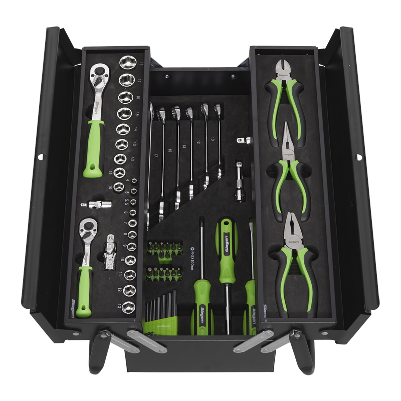 Sealey S01215 Siegen Cantilever Toolbox with Tool Kit 70pc - additional view 3