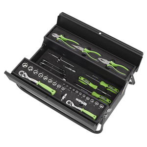 Sealey S01215 Siegen Cantilever Toolbox with Tool Kit 70pc - additional view 4