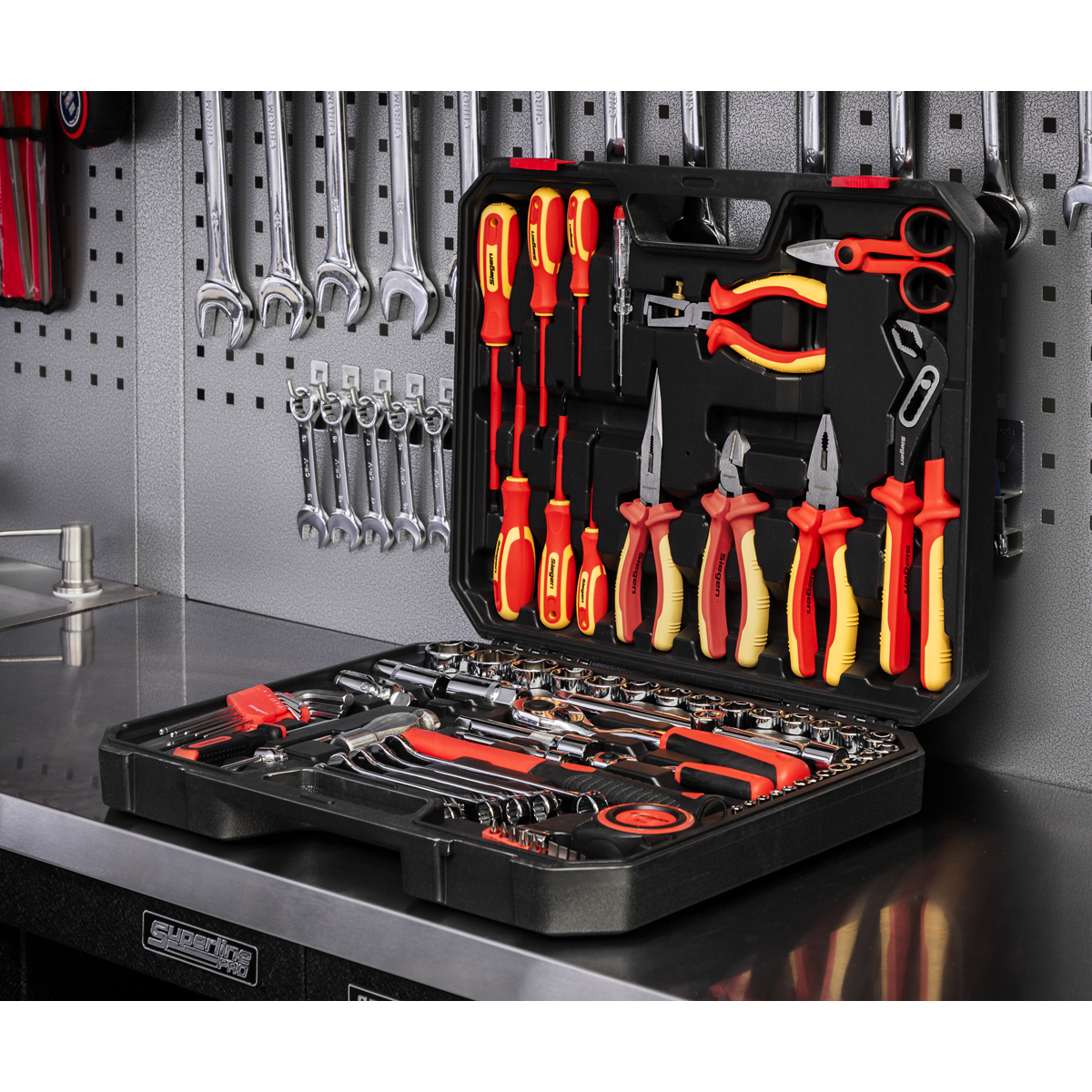 Sealey S01217 Siegen Electrician's Tool Kit 90pc - additional view 8