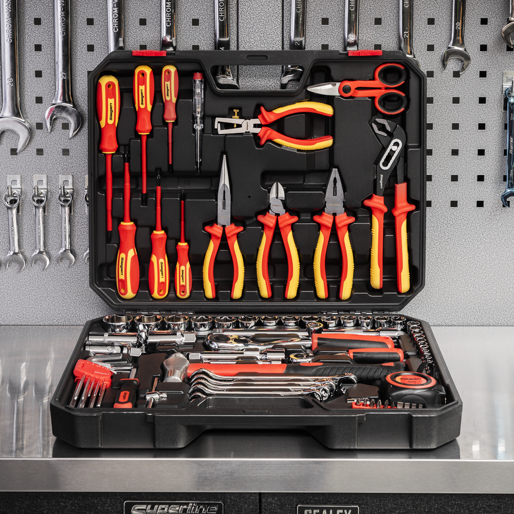 Sealey S01217 Siegen Electrician's Tool Kit 90pc - additional view 9